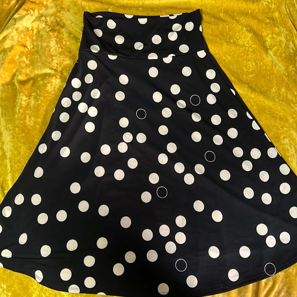 LuLaRoe Polka Dot Skirt